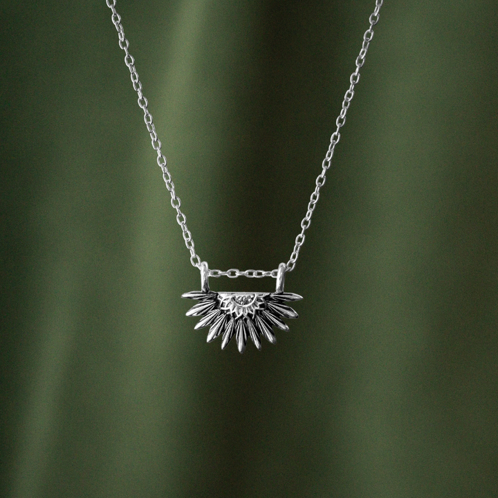 Sunflower Pendant Necklace - Mini