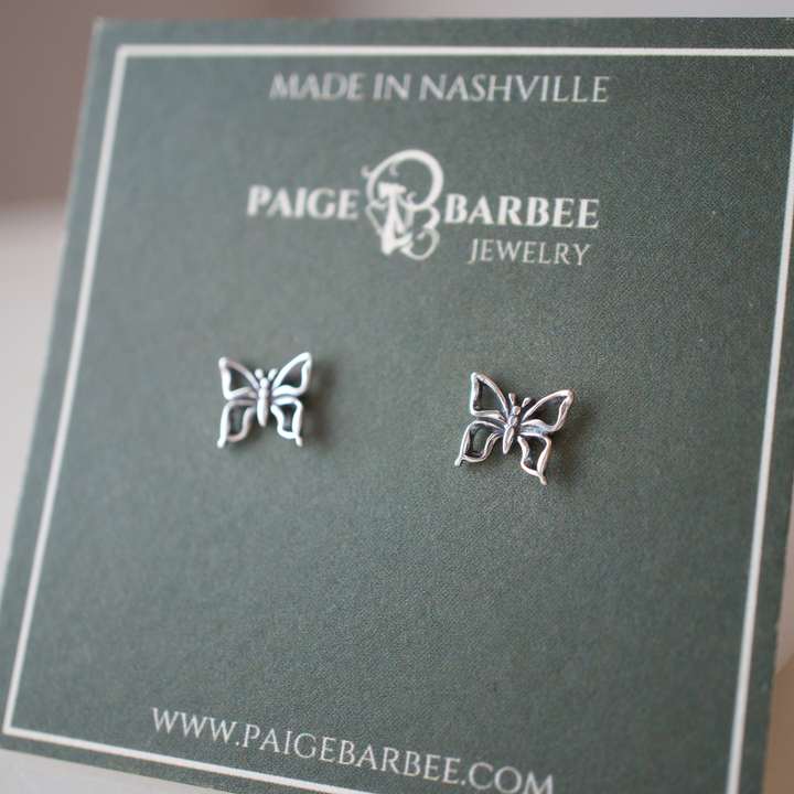 Butterfly Stud Earring