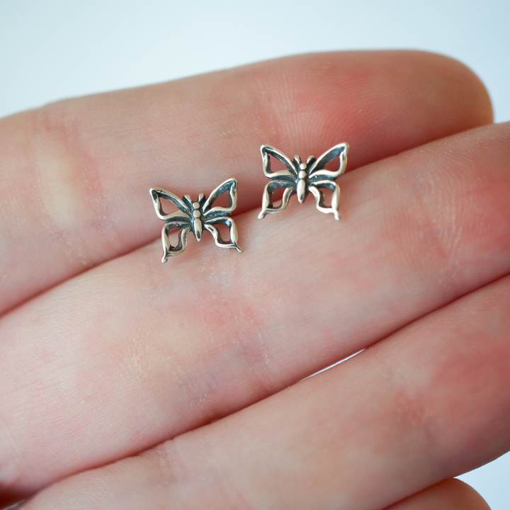 Butterfly Stud Earring