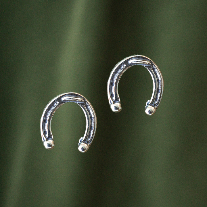 Horseshoe Stud Earring