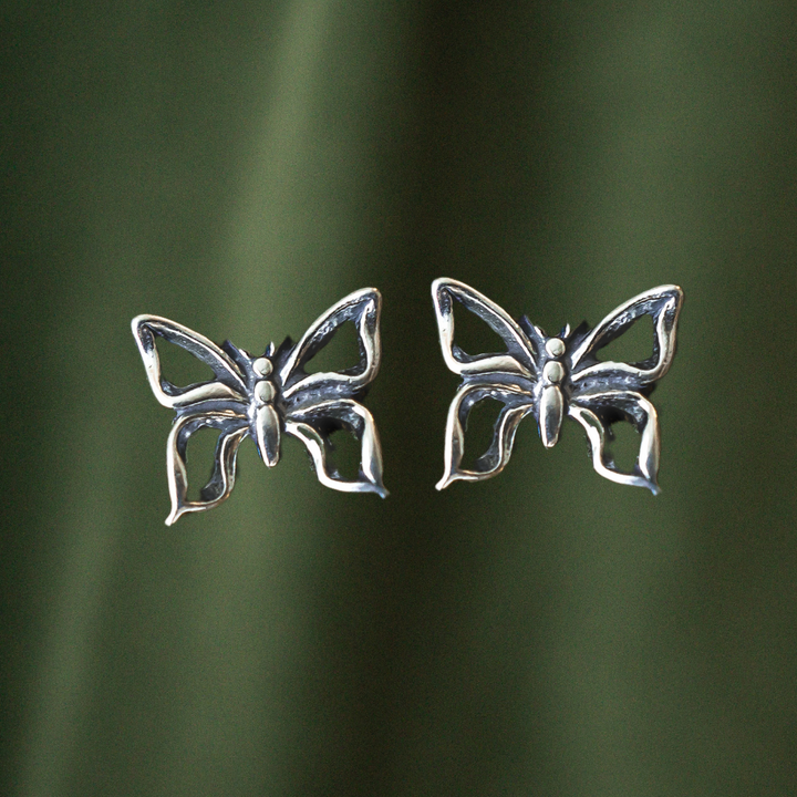 Butterfly Stud Earring