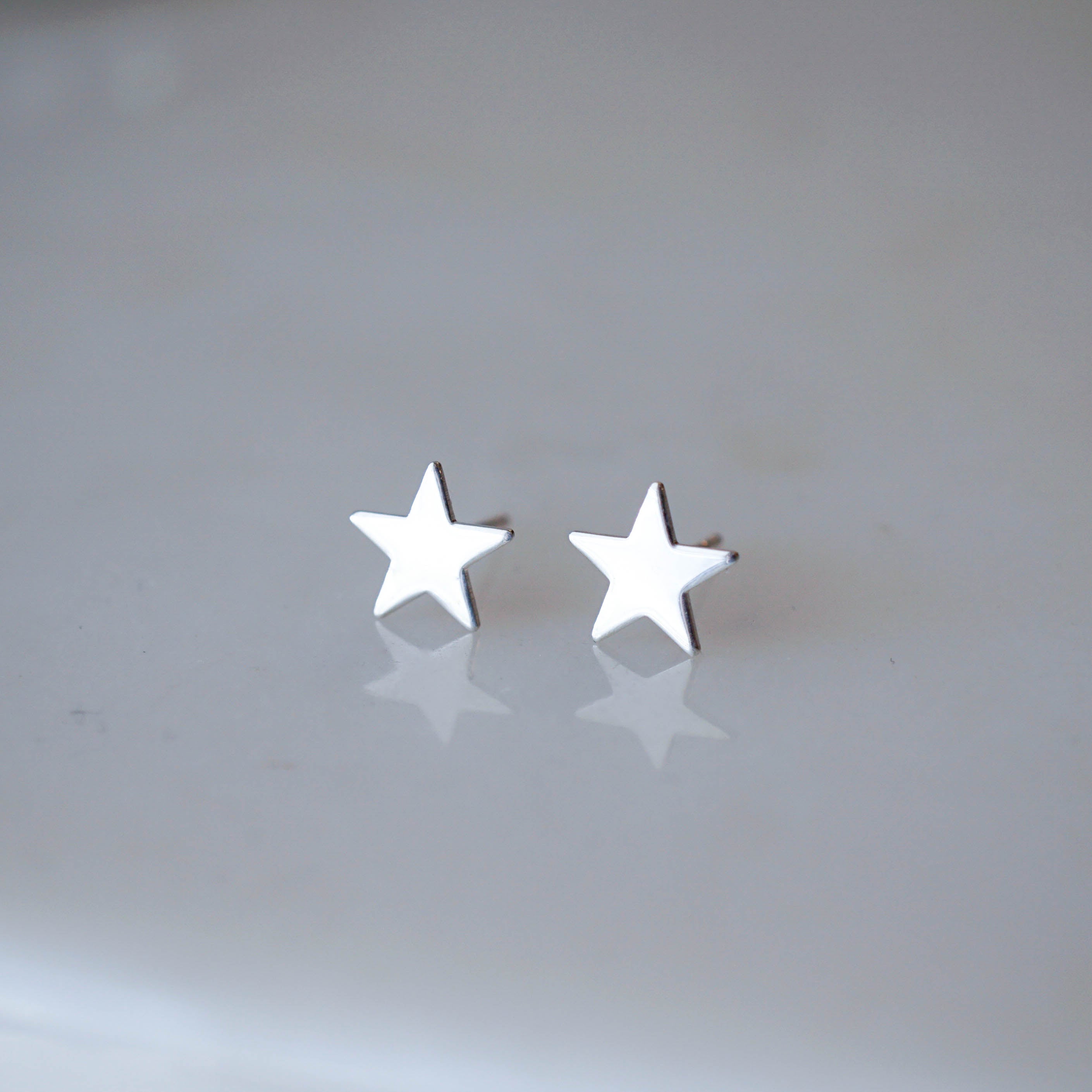 Large star hot sale stud earrings